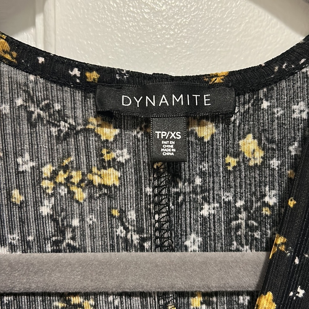 Dynamite Long sleeve Silky Wrap Blouse - XS - Picture 2 of 5
